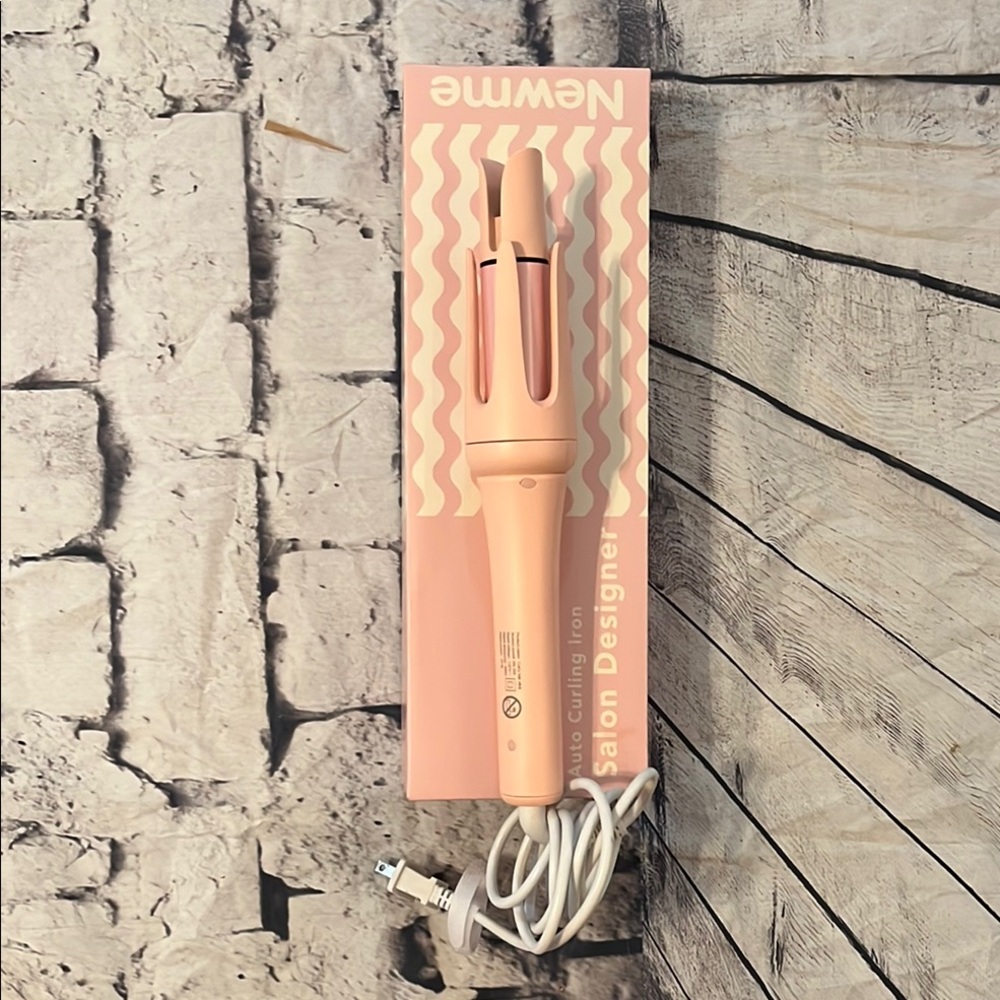 Pink Curling Iron by Newme